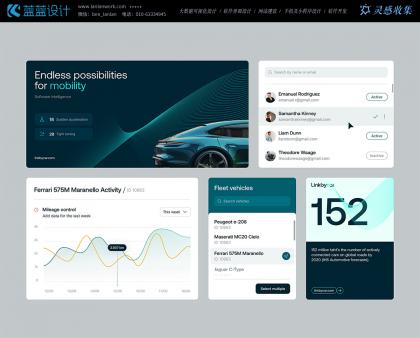 車(chē)載大屏界面UI設(shè)計(jì)