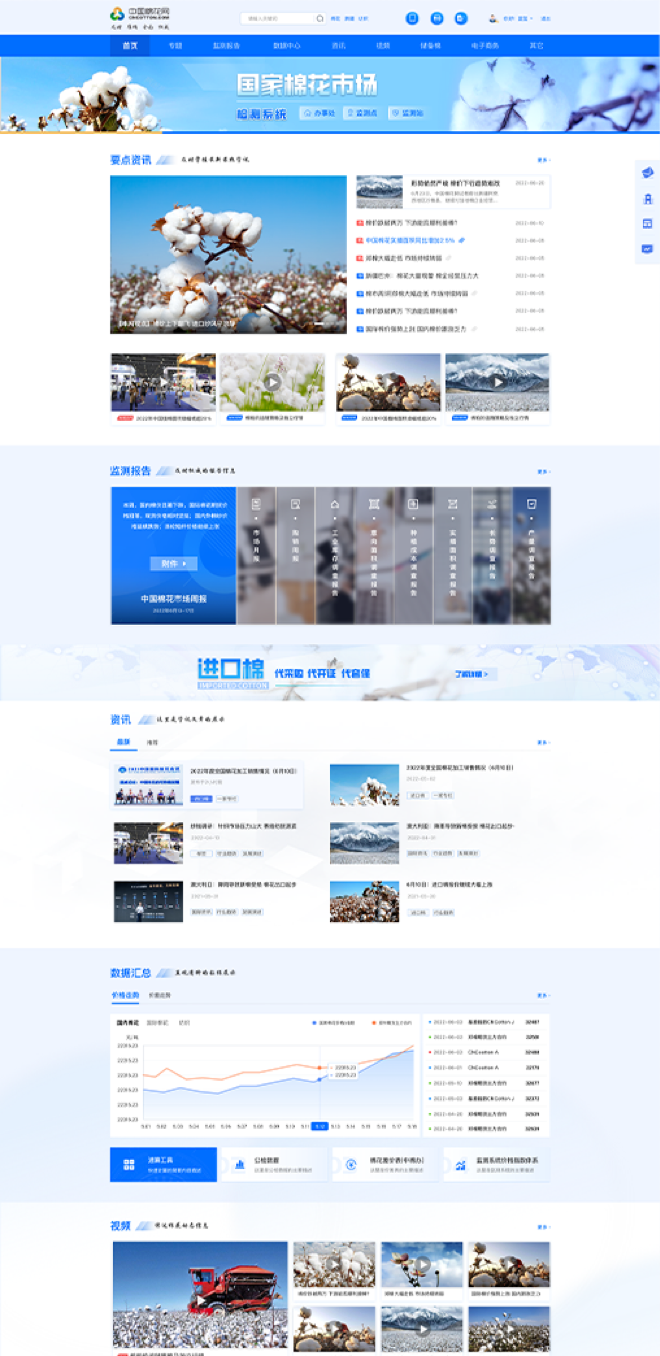 中國(guó)棉花網(wǎng)設(shè)計(jì)方案
